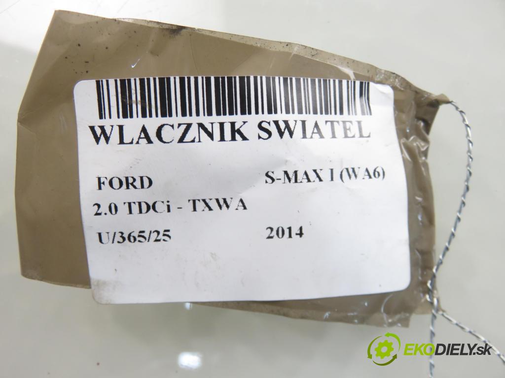 FORD S-MAX (WA6) MINIVAN 2014 120,00 2.0 TDCi - TXWA 1997,00 přepínač světla 8G9T13A024ED