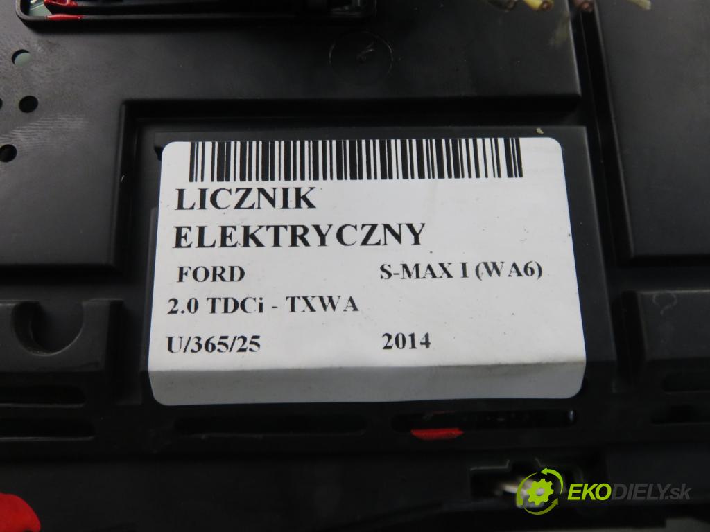 FORD S-MAX (WA6) MINIVAN 2014 120,00 2.0 TDCi - TXWA 1997,00 prístrojovka elektrický CS7T10849VH ; CS7T14C026CG ; VPCS7F10849AVH