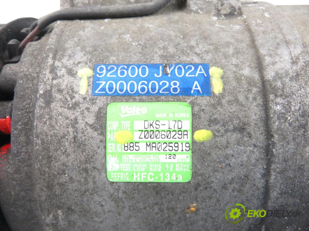 RENAULT KOLEOS I (HY_) SUV 2008 110,00 2.0 dCi 4x4 150 - M9R 832 1995,00 KOMPRESOR: klimatizácie Z0006029A ; 92600J702A ; Z0006028A (Kompresor klimatizácie)