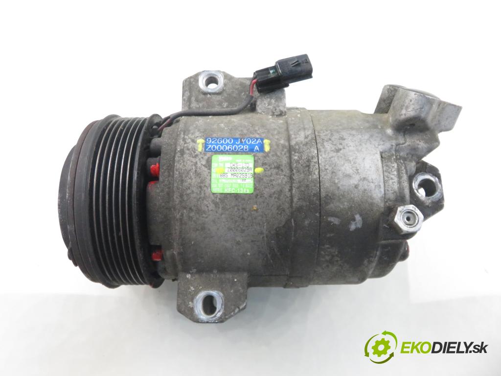 RENAULT KOLEOS I (HY_) SUV 2008 110,00 2.0 dCi 4x4 150 - M9R 832 1995,00 KOMPRESOR: klimatizácie Z0006029A ; 92600J702A ; Z0006028A (Kompresor klimatizácie)