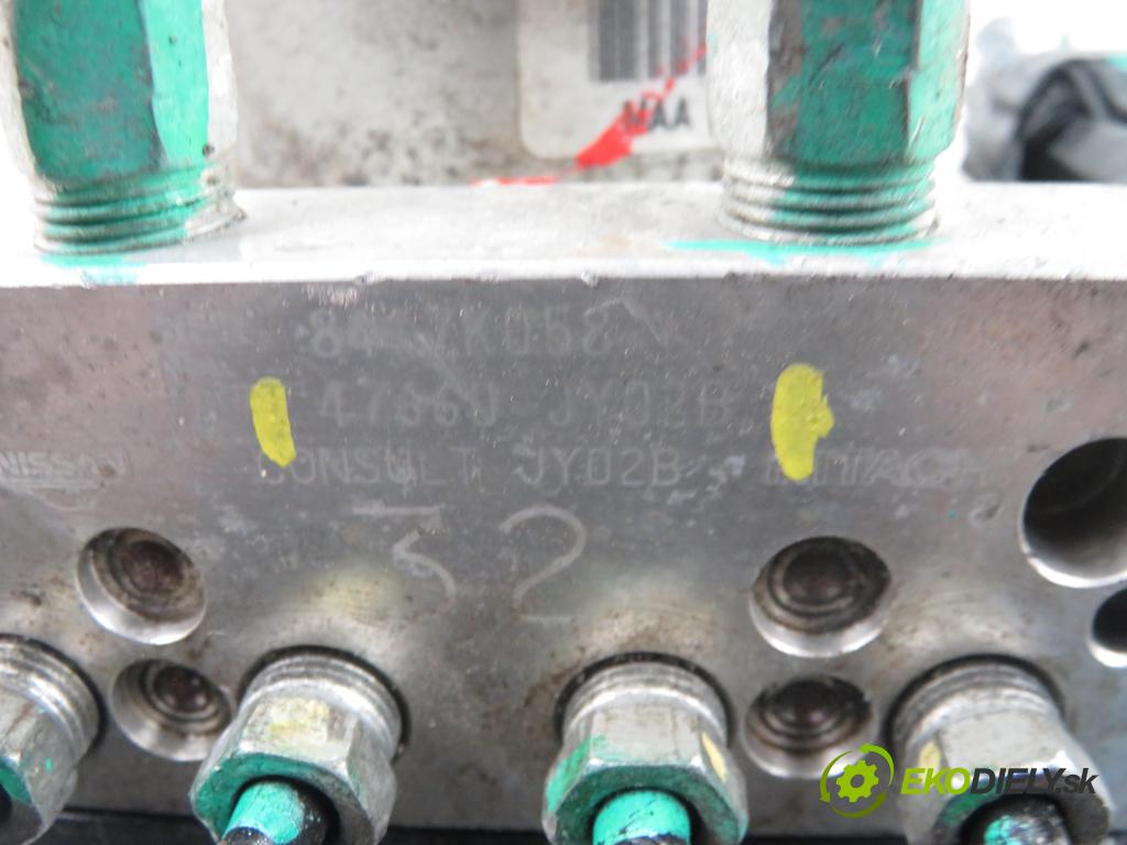 RENAULT KOLEOS I (HY_) SUV 2008 110,00 2.0 dCi 4x4 150 - M9R 832 1995,00 Pumpa ABS 47660JY02B ; TD8405 ; A98000EB3 (Pumpa ABS)