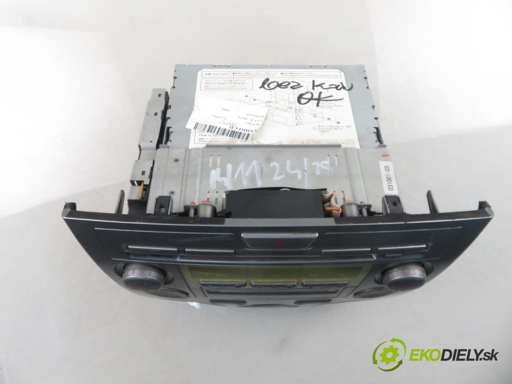 MAZDA 2 (DY) HB 2004 50,00 1.4 CD - F6JA 1399,00 RADIO CD 3M7118K876CC