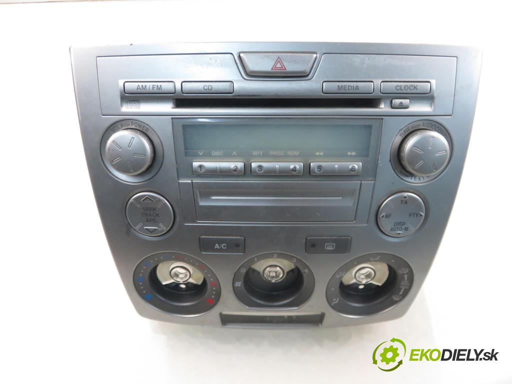 MAZDA 2 (DY) HB 2006 50,00 1.4 CD - F6JB 1399,00 RADIO CD 6M7118K876DA
