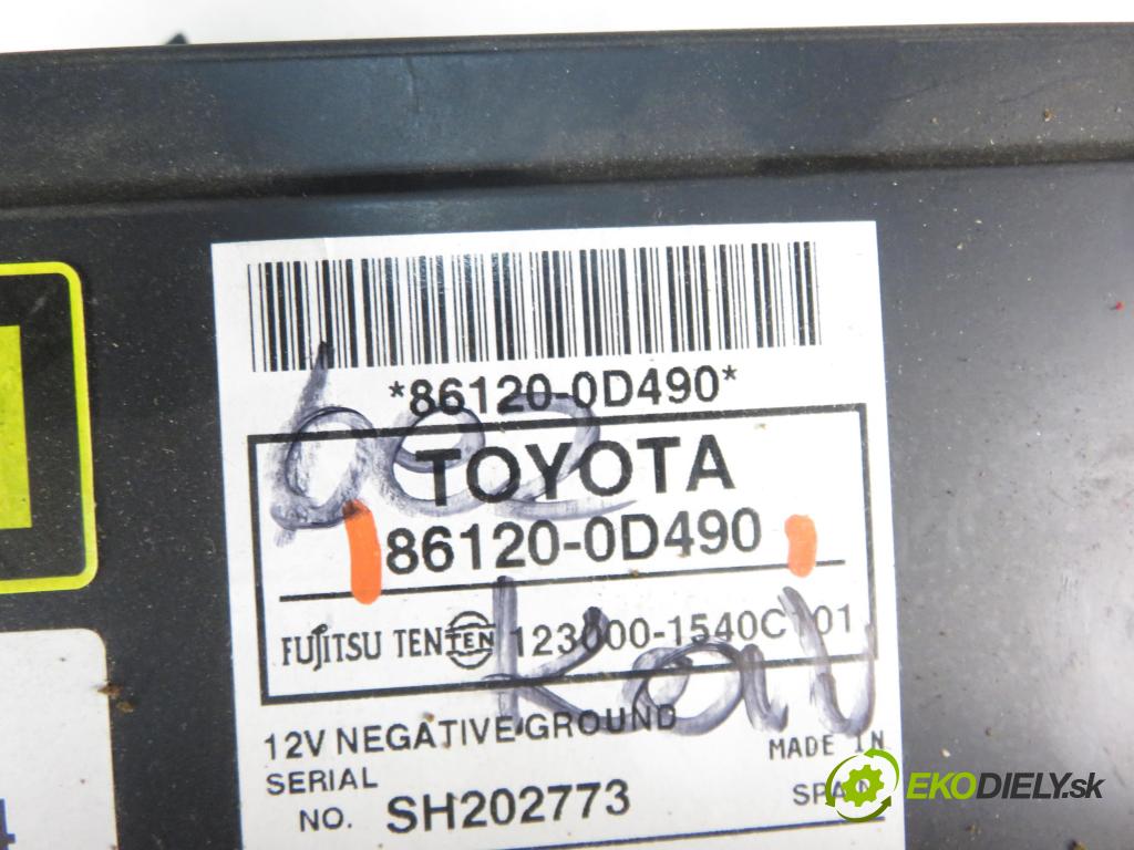 TOYOTA YARIS (_P9_) HB 2011 51,00 1.0 VVT-i (KSP90_) - 1KR-FE 998,00 RADIO 861200D490