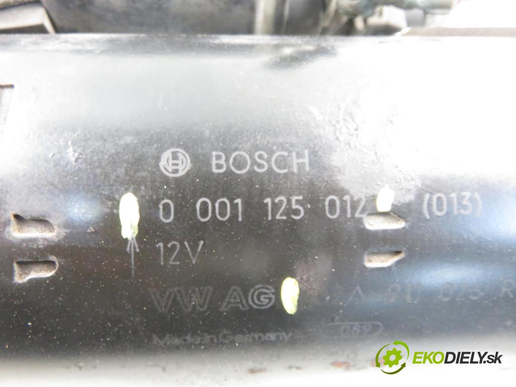 SKODA FABIA I Combi (6Y5) KOMBI 2002 74,00 1.9 TDI - ATD 1896,00 Štartér 02A911023R ; 0001125012 (Štartér)