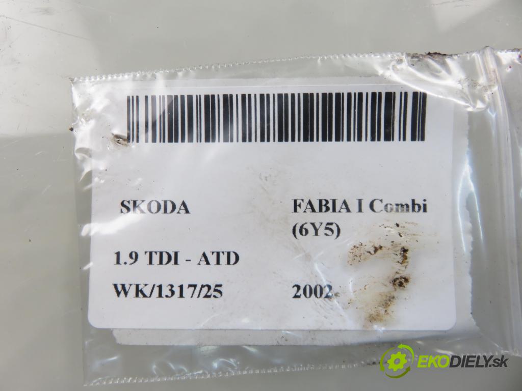 SKODA FABIA I Combi (6Y5) KOMBI 2002 74,00 1.9 TDI - ATD 1896,00 lamela kotouč brzdová PŘEDNÍ: 
