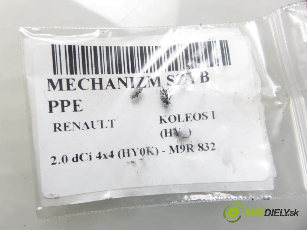 RENAULT KOLEOS I (HY_) SUV 2008 110,00 2.0 dCi 4x4 150 - M9R 832 1995,00 mechanismus oken PPE 80750JY40A