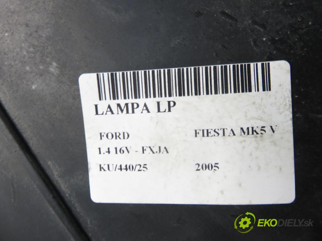 FORD FIESTA V (JH_, JD_) HB 2005 59,00 1.4 16V - FXJA 1388,00 světlo LP
