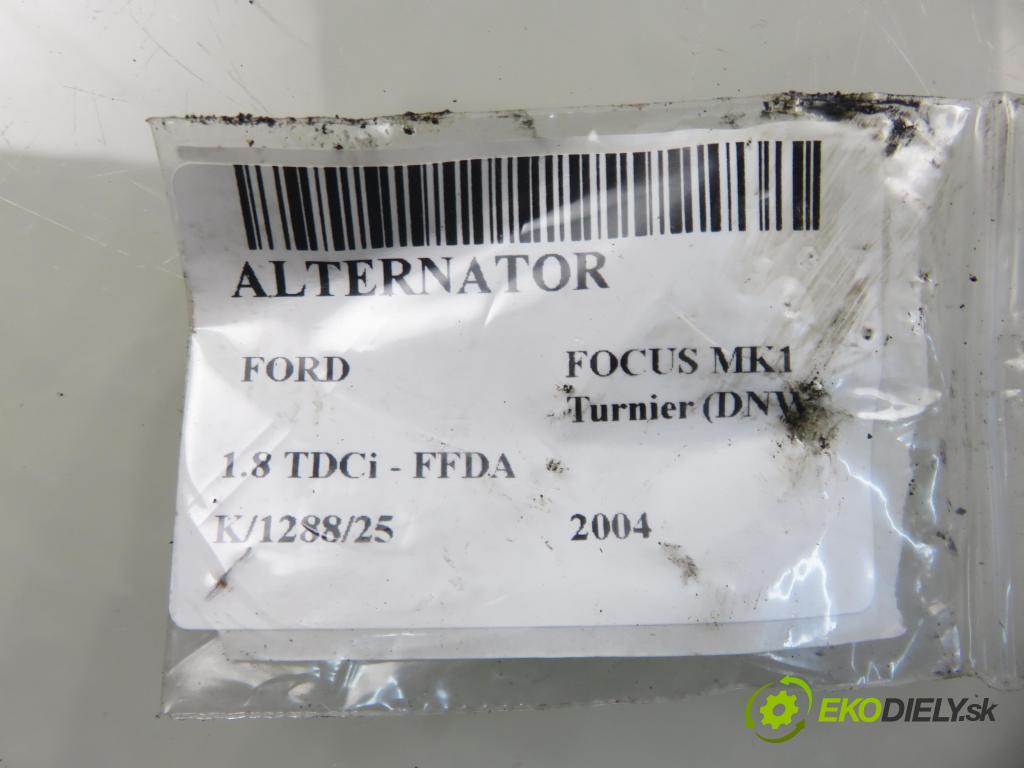FORD FOCUS Turnier (DNW) KOMBI 2004 74,00 1.8 TDCi - FFDA 1753,00 Alternátor A4021 (Alternátor)