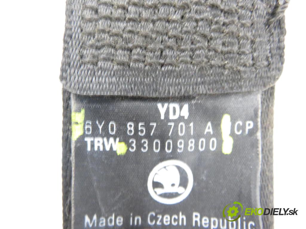 SKODA FABIA I Combi (6Y5) KOMBI 2002 74,00 1.9 TDI - ATD 1896,00 držák BEZPEČNOST LP 6Y0857701A ; 33009800