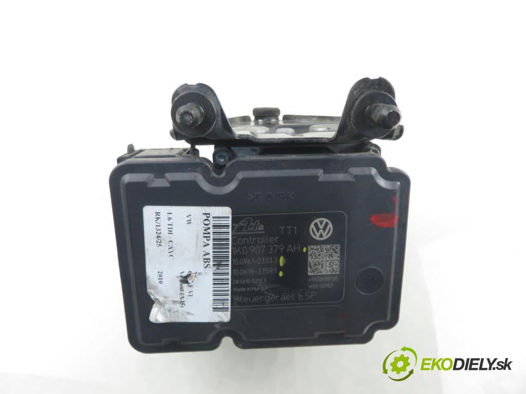 VW GOLF VI Variant (AJ5) KOMBI 2010 77,00 1.6 TDI - CAYC 1598,00 Pumpa ABS 1K0907379AH ; 10096103333 ; 1K0614517BG (Pumpa ABS)