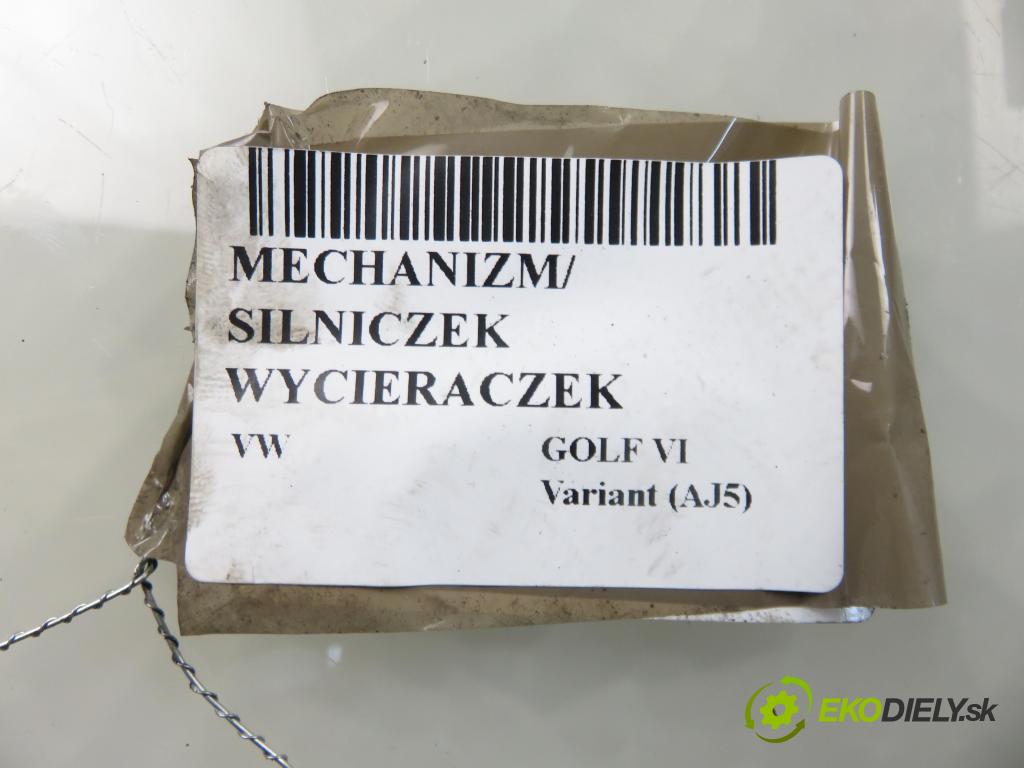 VW GOLF VI Variant (AJ5) KOMBI 2010 77,00 1.6 TDI - CAYC 1598,00 Motorček stieračov 1K1955023H ; 1K1955119F ; 3397021283