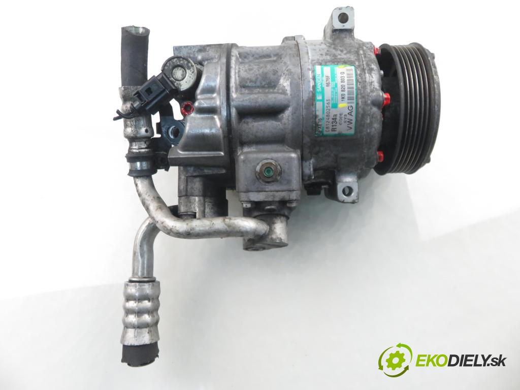 VW GOLF V (1K1) HB 2005 103,00 2.0 TDI 16V - BKD 1968,00 KOMPRESOR: klimatizácie 1K0820803Q (Kompresor klimatizácie)