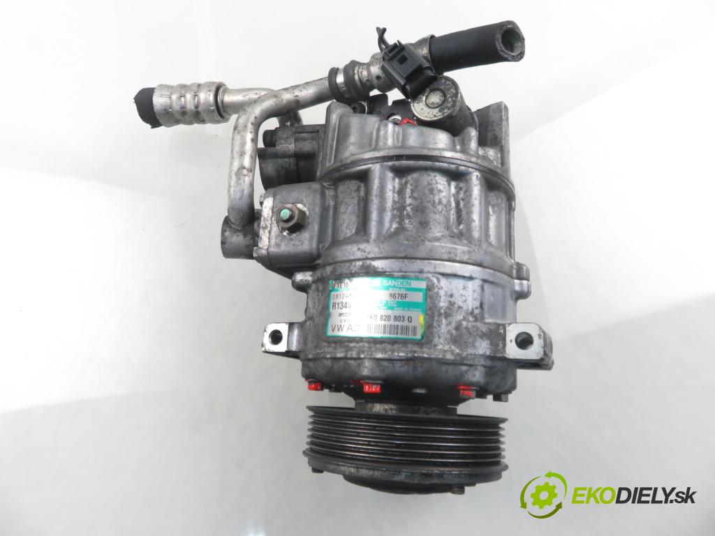 VW GOLF V (1K1) HB 2005 103,00 2.0 TDI 16V - BKD 1968,00 KOMPRESOR: klimatizácie 1K0820803Q (Kompresor klimatizácie)