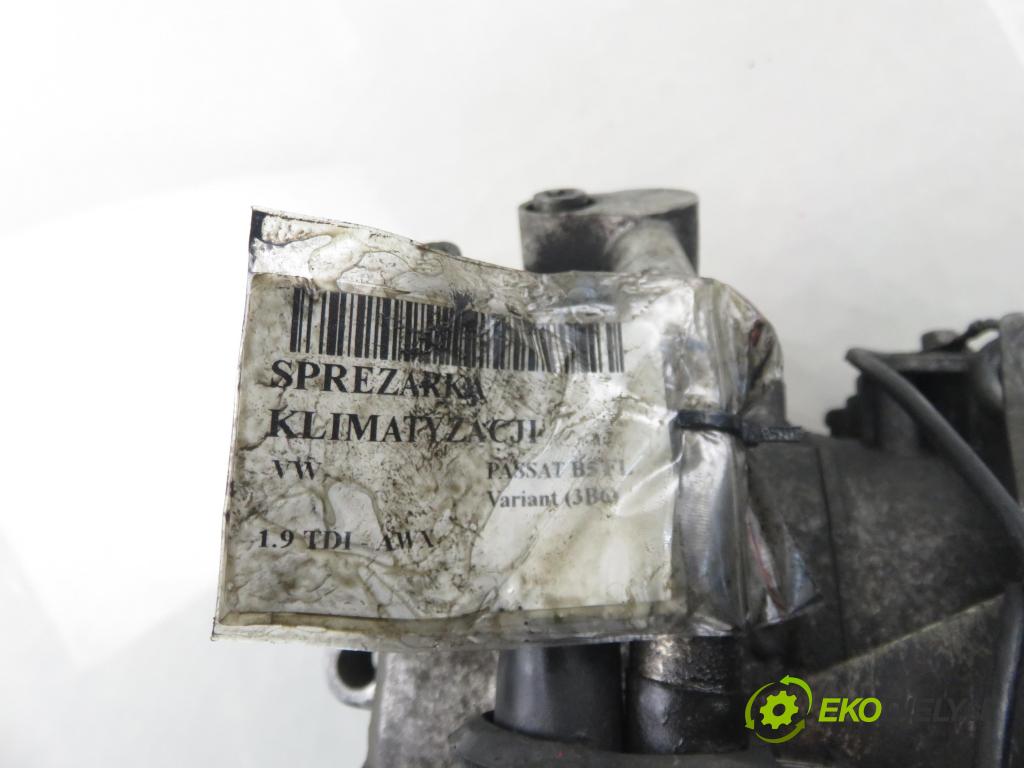 VW PASSAT B5.5 Variant (3B6) KOMBI 2003 96,00 1.9 TDI - AWX 1896,00 KOMPRESOR: klimatizácie  (Kompresor klimatizácie)