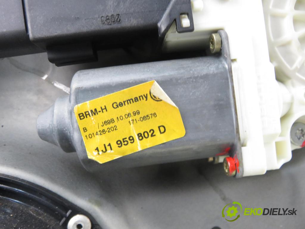 VW GOLF IV (1J1) HB 1999 74,00 1.6 - AKL 1595,00 mechanismus oken PPE 3D 1J4837462H