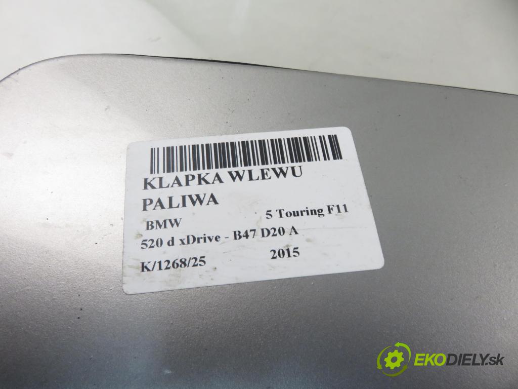 BMW 5 Touring (F11) KOMBI 2015 140,00 520 d xDrive - B47 D20 A 1995,00 Dvierka nádrže paliva 7217767 (Kľučka dverí ostatné)