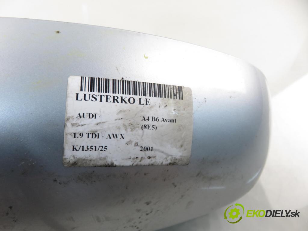 AUDI A4 Avant (8E5, B6) KOMBI 2001 96,00 1.9 TDI - AWX 1896,00 zpětné zrcátko LE