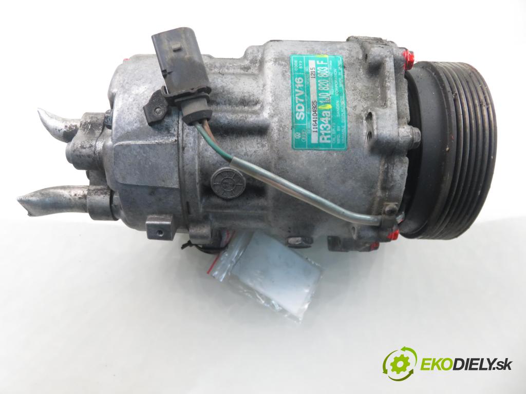 VW GOLF IV (1J1) HB 1999 74,00 1.6 - AKL 1595,00 KOMPRESOR: klimatizácie 1J0820803F (Kompresor klimatizácie)