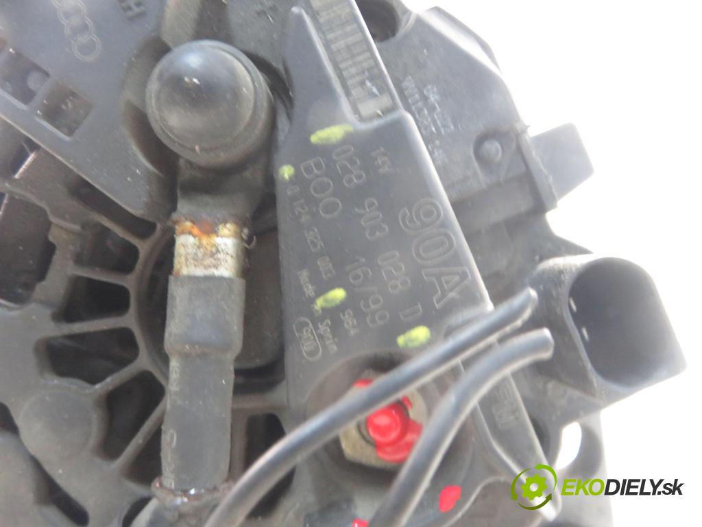 VW GOLF IV (1J1) HB 1999 74,00 1.6 - AKL 1595,00 Alternátor 028903028D ; 0124325003 (Alternátor)