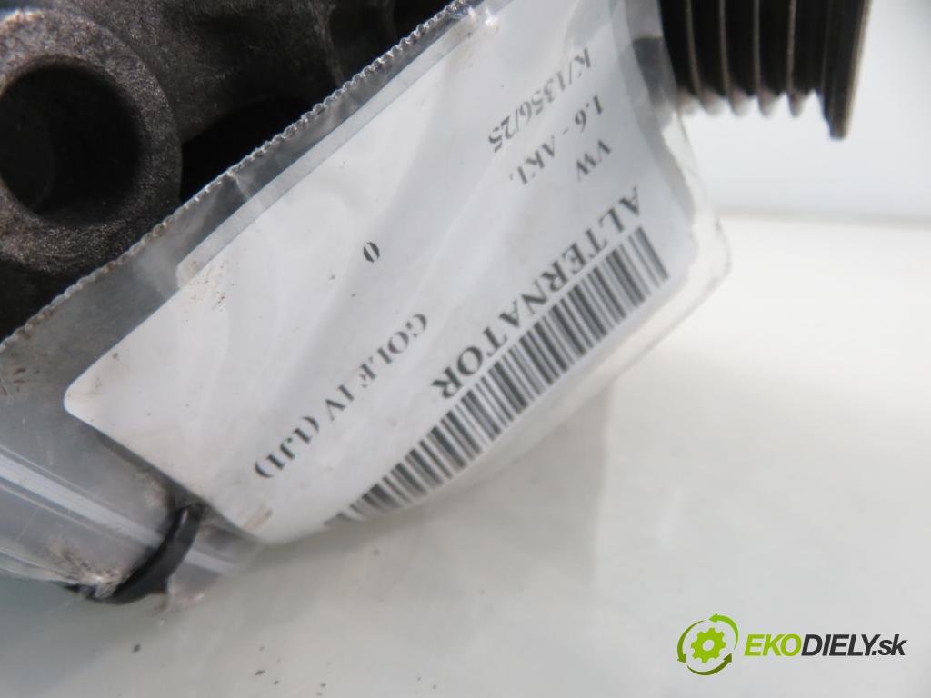 VW GOLF IV (1J1) HB 1999 74,00 1.6 - AKL 1595,00 Alternátor 028903028D ; 0124325003 (Alternátor)