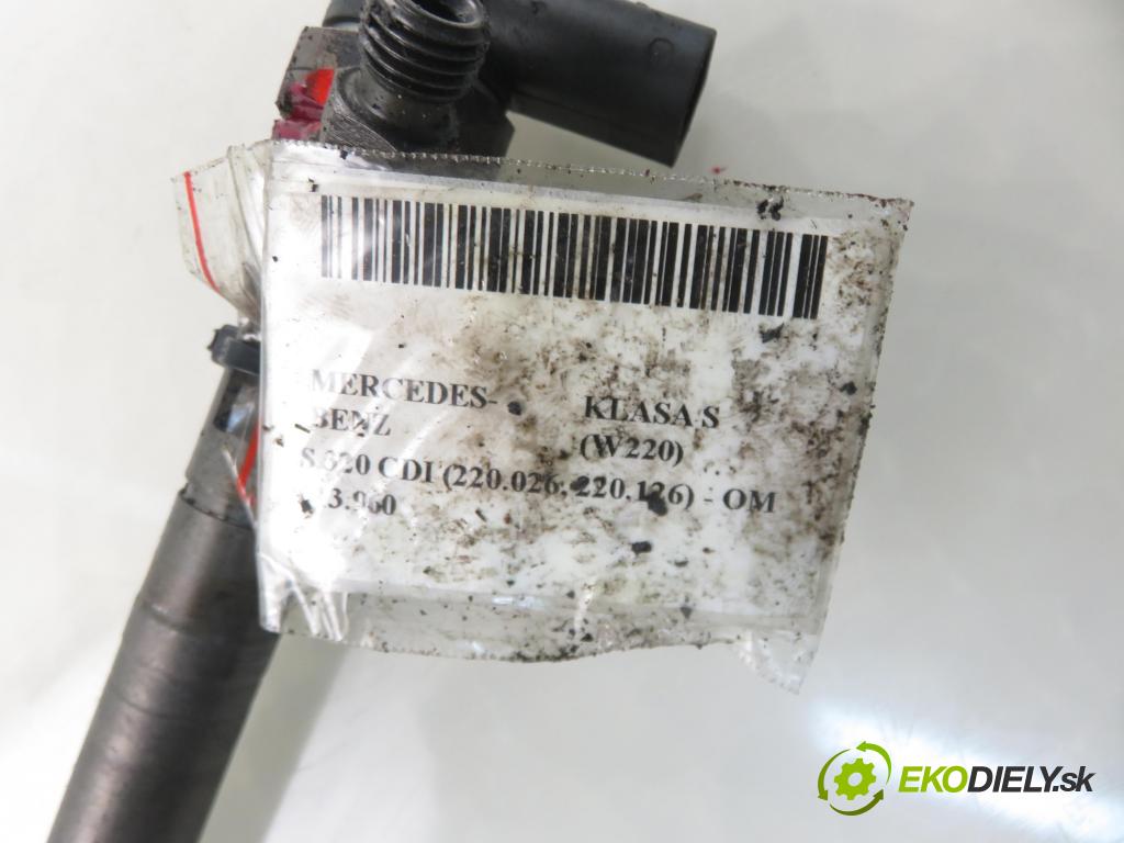 MERCEDES-BENZ KLASA S (W220) SEDAN 2001 145,00 S 320 CDI 197 - OM 613.960 3222,00 vstrekovač 0445110200 ; 6110701787 (Vstrekovač paliva)