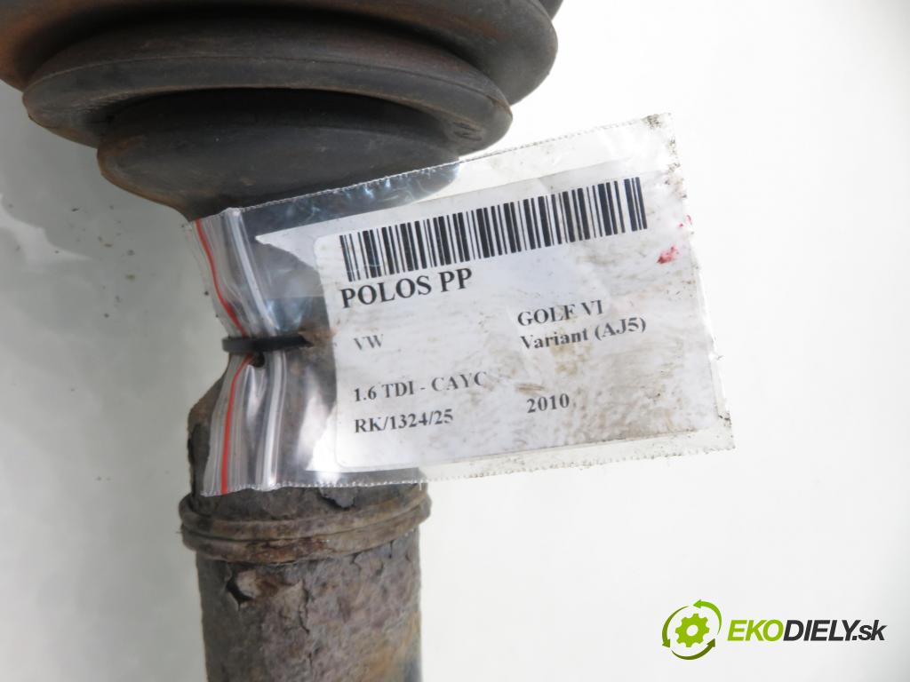 VW GOLF VI Variant (AJ5) KOMBI 2010 77,00 1.6 TDI - CAYC 1598,00 Poloos PP