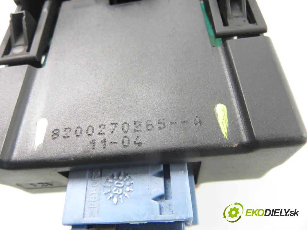 RENAULT SCENIC II (JM0/1_) MINIVAN 2004 60,00 1.5 dCi (JM0F) - K9K 722 1461,00 vypínač brzdy MANUÁLNY: 8200270265A