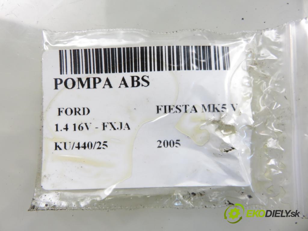 FORD FIESTA V (JH_, JD_) HB 2005 59,00 1.4 16V - FXJA 1388,00 Pumpa ABS 10097001173 ; 10020700514 (Pumpa ABS)
