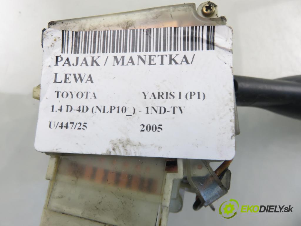 TOYOTA YARIS (_P1_) HB 2005 55,00 1.4 D-4D (NLP10_) - 1ND-TV 1364,00 / ŘAZENÍ / levá strana 173648