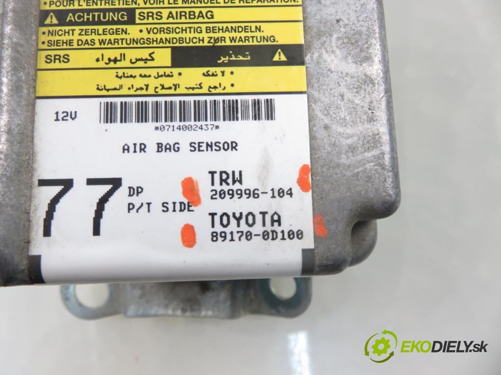 TOYOTA YARIS (_P1_) HB 2005 55,00 1.4 D-4D (NLP10_) - 1ND-TV 1364,00 MODUL air BAG 891700D100 ; 209996104
