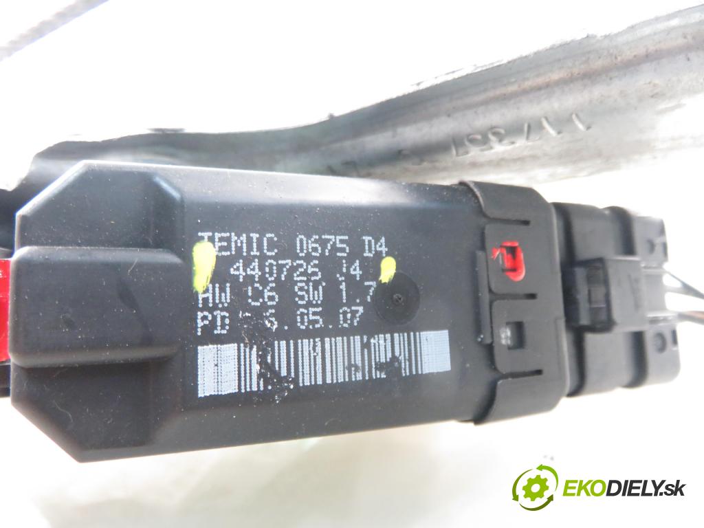 RENAULT SCENIC II (JM0/1_) MINIVAN 2004 60,00 1.5 dCi (JM0F) - K9K 722 1461,00 mechanismus oken 440726J4