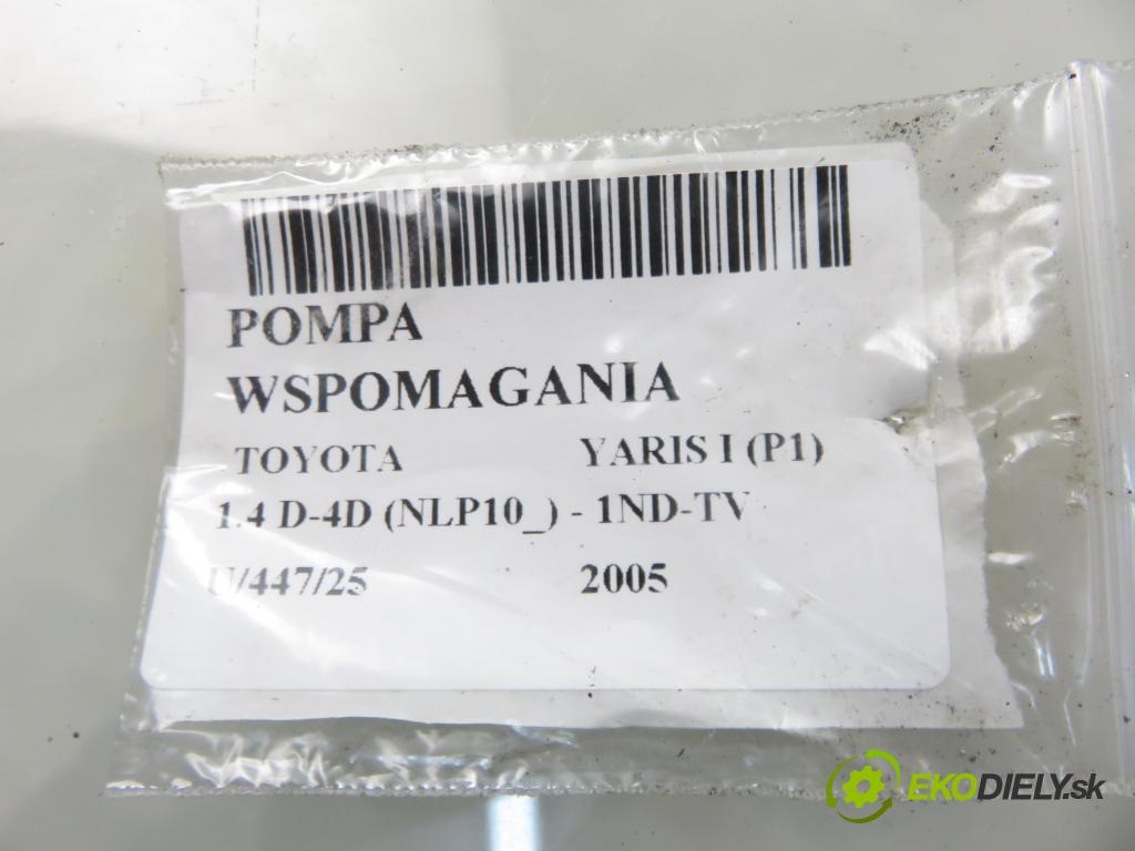 TOYOTA YARIS (_P1_) HB 2005 55,00 1.4 D-4D (NLP10_) - 1ND-TV 1364,00 Pumpa servočerpadlo  (Servočerpadlo)