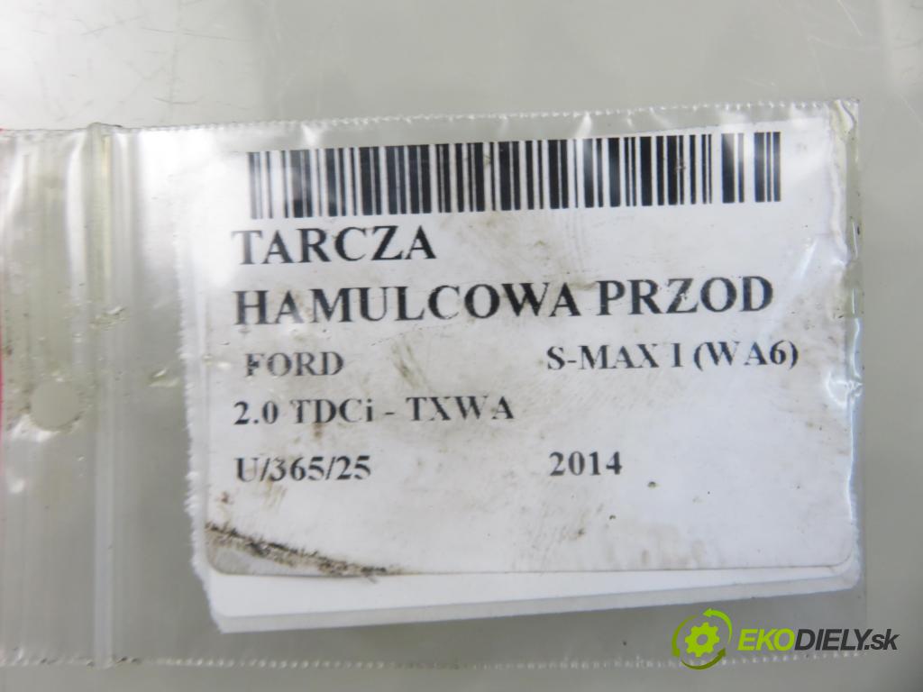 FORD S-MAX (WA6) MINIVAN 2014 120,00 2.0 TDCi - TXWA 1997,00 lamela kotouč brzdová PŘEDNÍ: 0986479261