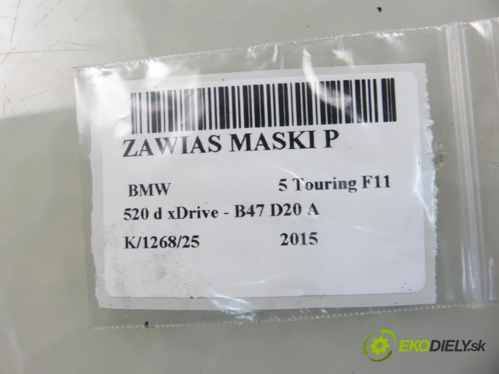BMW 5 Touring (F11) KOMBI 2015 140,00 520 d xDrive - B47 D20 A 1995,00 závěs kapoty P 7249888