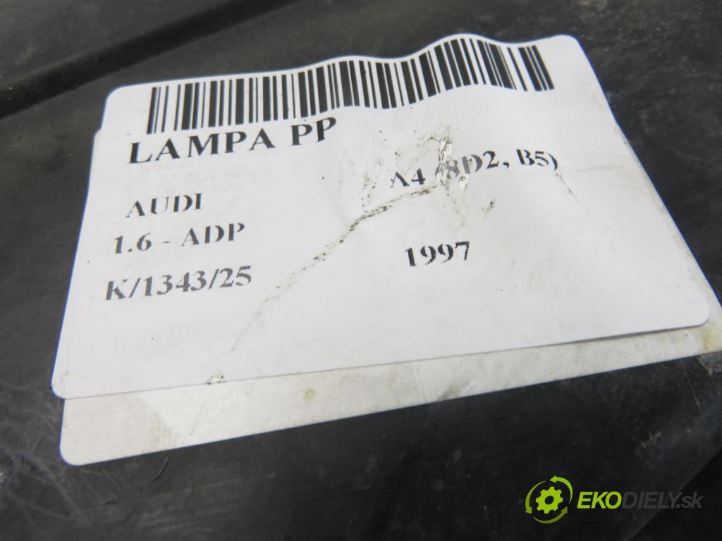 AUDI A4 (8D2, B5) SEDAN 1997 74,00 1.6 8V 100 - ADP 1595,00 světlo PP 0301094202