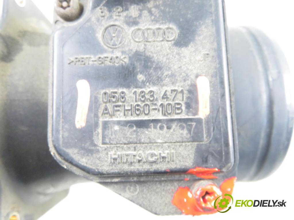 AUDI A4 (8D2, B5) SEDAN 1997 74,00 1.6 8V 100 - ADP 1595,00 váha vzduchu vzduchu 058133471 ; AFH6010B