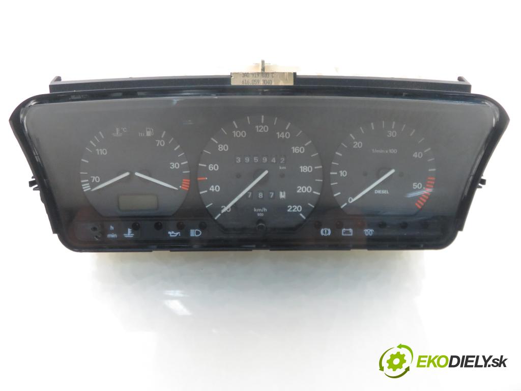 VW PASSAT B3/B4 (3A2, 35I) KOMBI 1994 66,00 1.9 TDI - 1Z 1896,00 prístrojovka na ODKAZ 3A0919033C