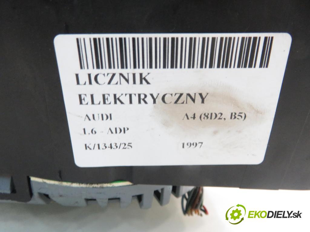 AUDI A4 (8D2, B5) SEDAN 1997 74,00 1.6 8V 100 - ADP 1595,00 prístrojovka elektrický 8D0919034B