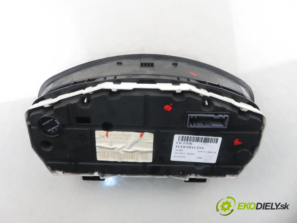 FORD FOCUS II (DA_, HCP) HB 2008 85,00 1.8 TDCi 115 - KKDA 1753,00 prístrojovka elektrický 8V4T10849GF