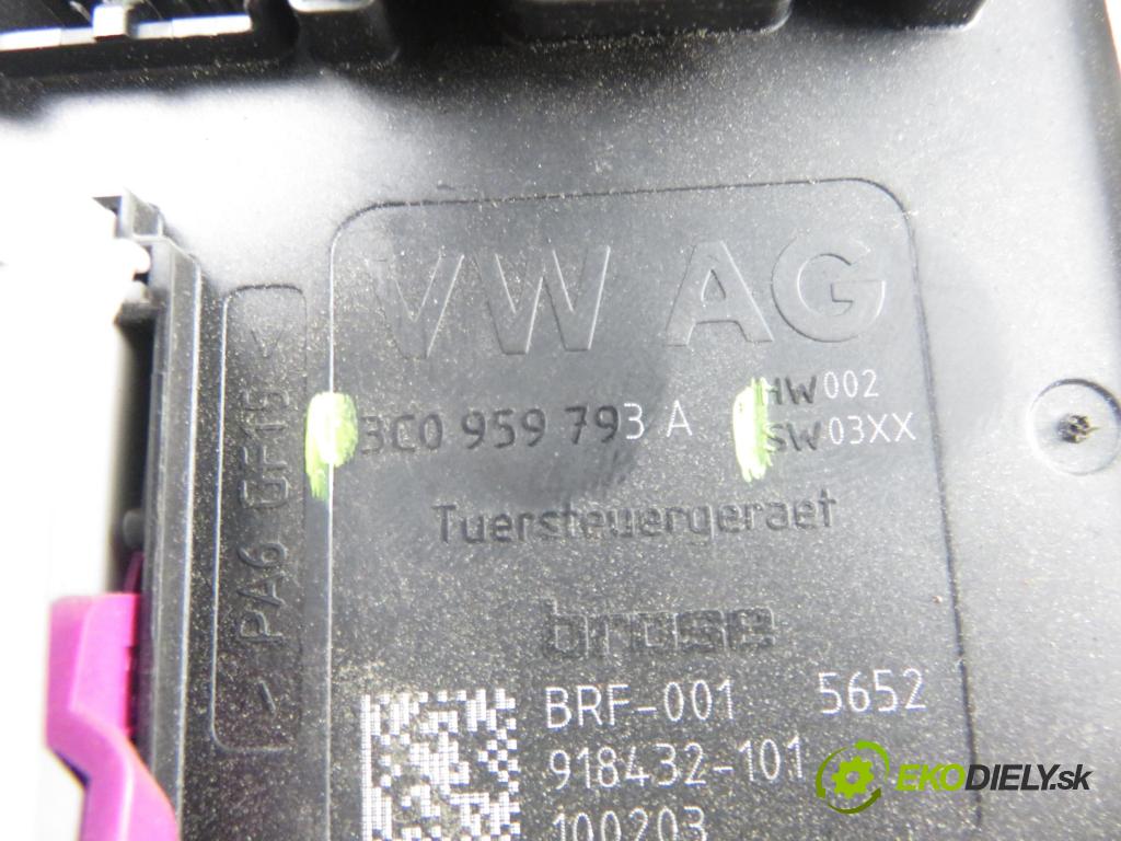 VW GOLF VI Variant (AJ5) KOMBI 2010 77,00 1.6 TDI - CAYC 1598,00 mechanismus oken 1K5837401AS ; 3C0959793A ; 3C0959701C