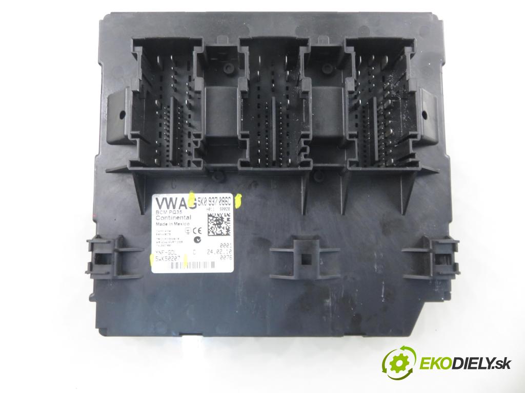 VW GOLF VI Variant (AJ5) KOMBI 2010 77,00 1.6 TDI - CAYC 1598,00 MODUL BCM 5K0937086C ; 5WK50207