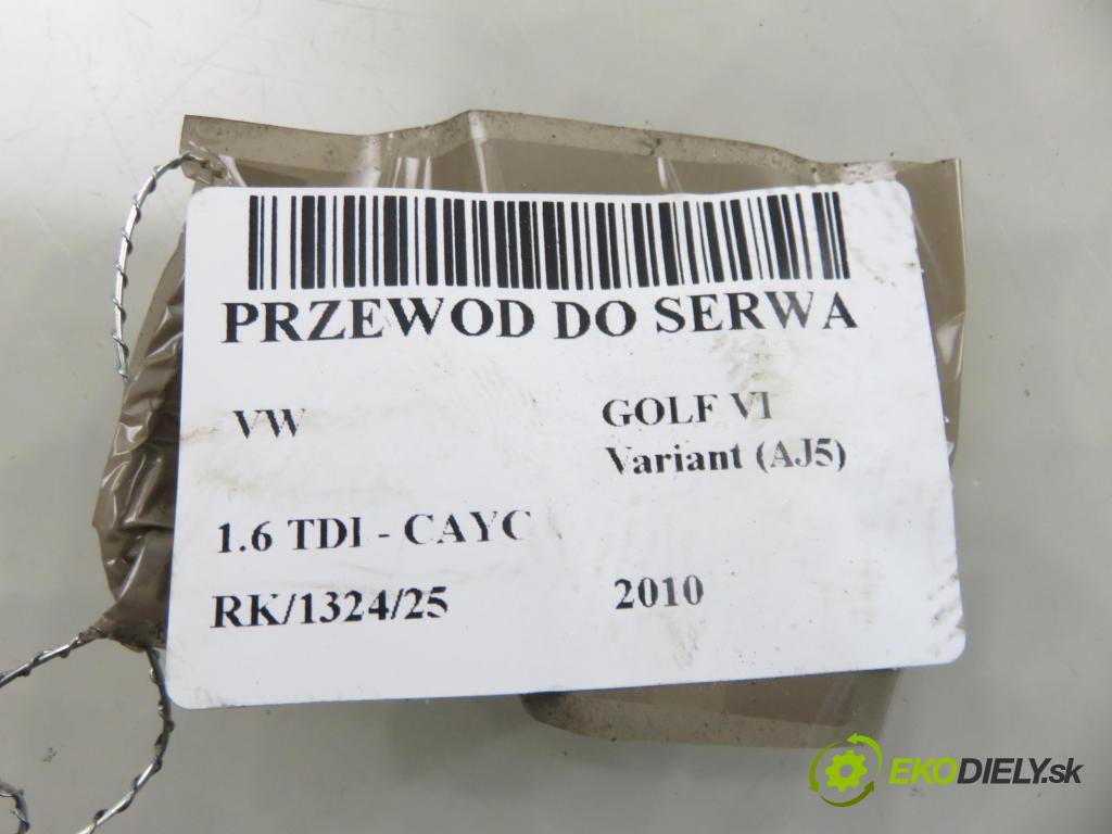 VW GOLF VI Variant (AJ5) KOMBI 2010 77,00 1.6 TDI - CAYC 1598,00 trubka do serva 1K0612041DR