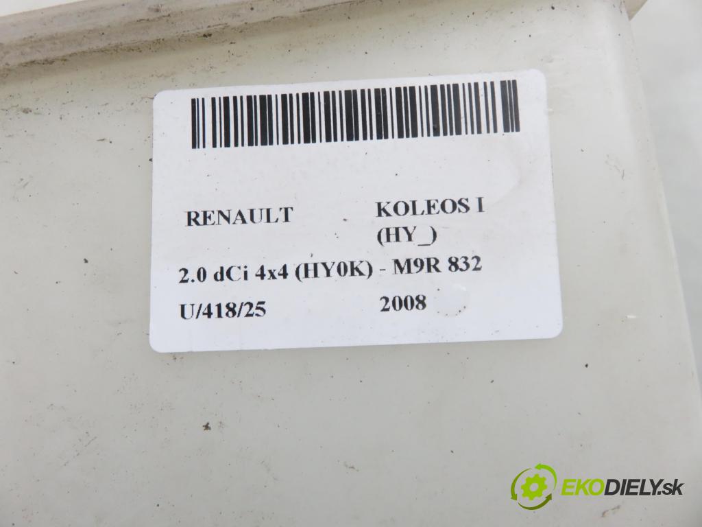 RENAULT KOLEOS I (HY_) SUV 2008 110,00 2.0 dCi 4x4 150 - M9R 832 1995,00 nádržka ostřikovačů 28912JY60A ; 28912JY00A ; 28920JY00A (Klika dveří ostatní)