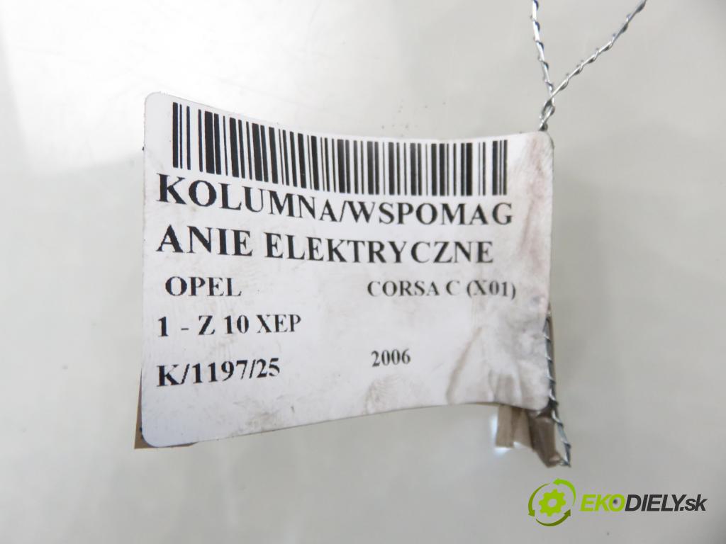 OPEL CORSA C (X01) HB 2006 44,00 1 - Z 10 XEP 998,00 SLOUPEC / PODPORA elektrický 13205208AJ ; 13205210