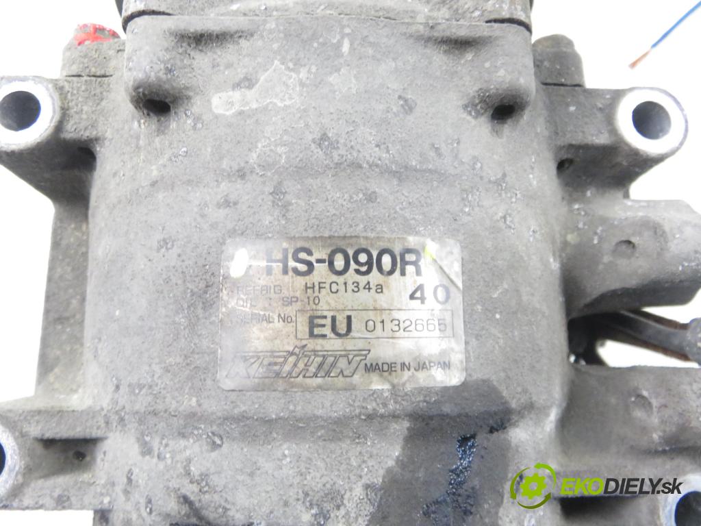 HONDA JAZZ II (GD_, GE3, GE2) HB 2001 57,00 1.2 i-DSI (GD5, GE2) - L12A1 1243,00 KOMPRESOR: klimatizácie HS090R (Kompresor klimatizácie)