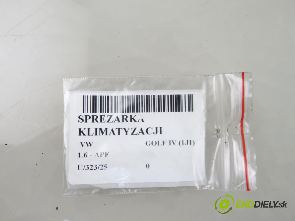 VW GOLF IV (1J1) HB 1999 74,00 1.6 - APF 1595,00 KOMPRESOR: klimatizácie 1J0820803A (Kompresor klimatizácie)