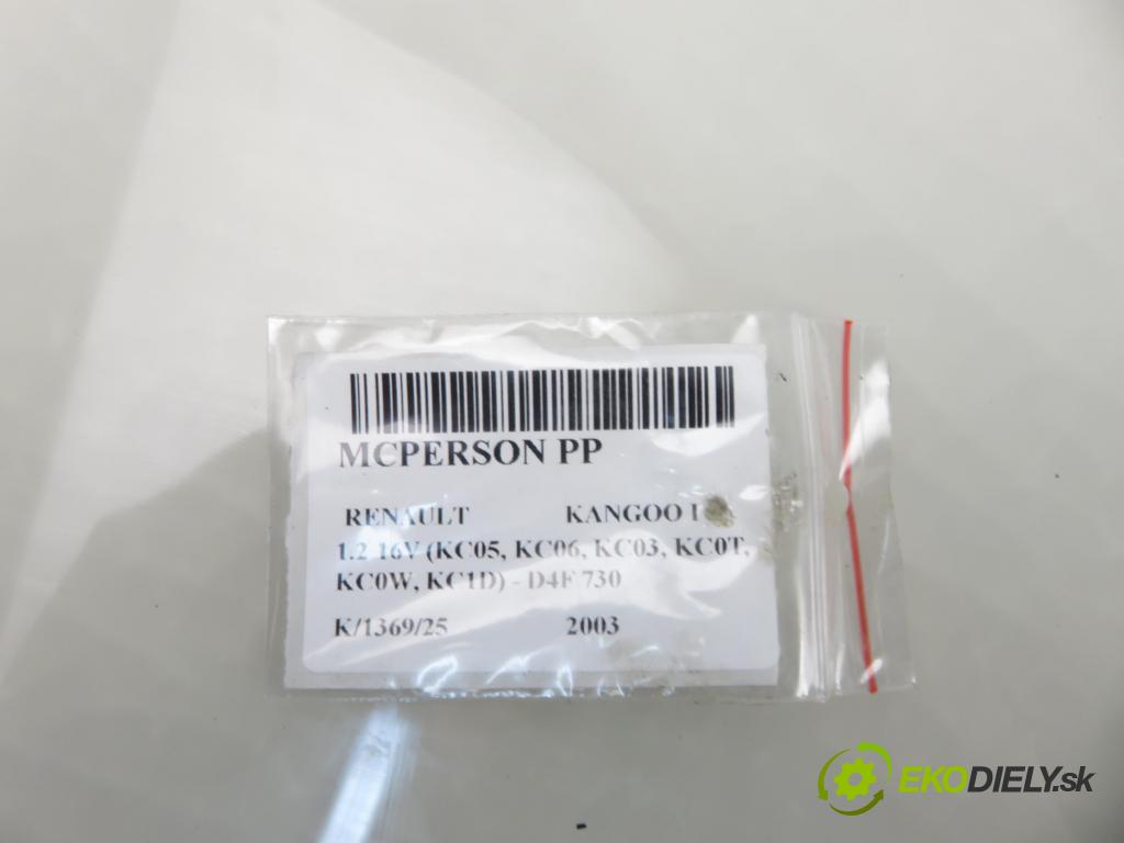 RENAULT KANGOO (KC0/1_) KOMBIVAN 2003 55,00 1.2 16V (KC05, KC06, KC03, KC0T, KC0W, KC1D) - D4F 1149,00 MCPERSON PP FT11580