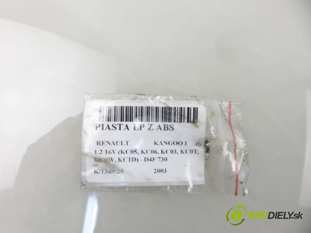 RENAULT KANGOO (KC0/1_) KOMBIVAN 2003 55,00 1.2 16V (KC05, KC06, KC03, KC0T, KC0W, KC1D) - D4F 1149,00 náboj LP ABS