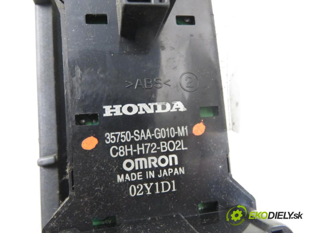 HONDA JAZZ II (GD_, GE3, GE2) HB 2002 61,00 1.3 (GD1) - L13A1 1339,00 Panel ovládaní oken 35750SAAG010M1